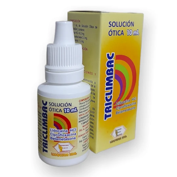 Imagen de TRICLIMBAC SOL OTICA*10ML