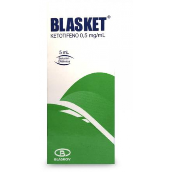 Imagen de BLASKET KETOTIFENO 0.5MG/ML 5ML