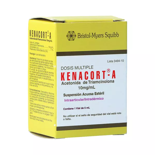 Imagen de KENACORT-A 10 MG/ML SLN INY SML