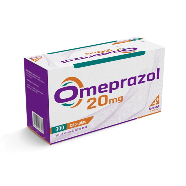 Imagen de OMEPRAZOL 20MG Cj*300 CAPS