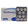 Imagen de CIPROFLOXACINO 500MG CAJA*10 TABS