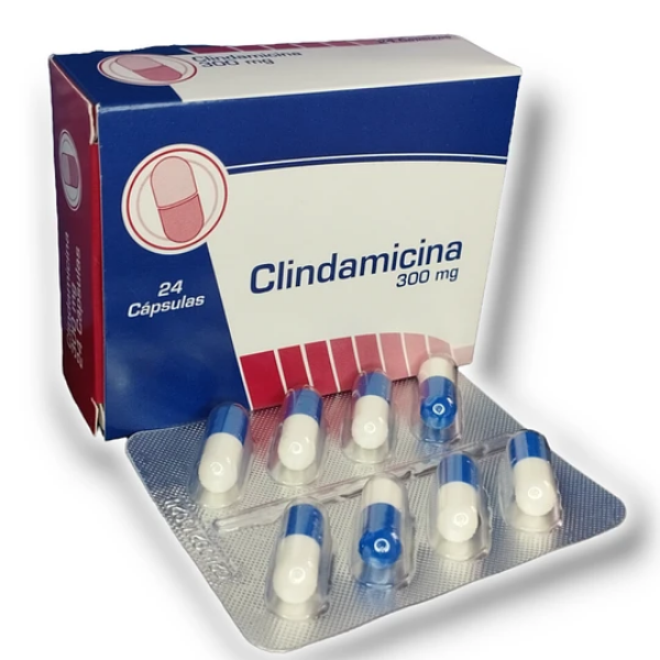 Imagen de CLINDAMICINA 300MG CAJA*24 CAP