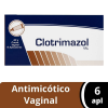 Imagen de CLOTRIMAZOL 1% CREMA VAG TUBO*6 APLICADORES