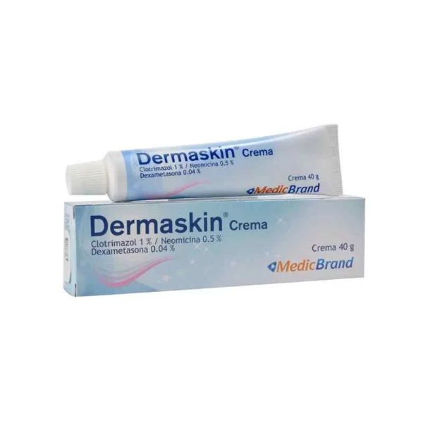 Imagen de DERMASKIN 40GR (CLOTRIMAZOL+NEOMICINA+DEXAMETASONA)