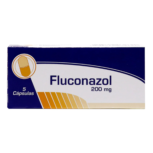 Imagen de FLUCONAZOL 200MG*5 CAPS