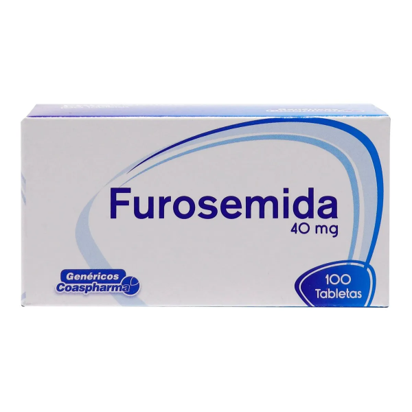 Imagen de FUROSEMIDA 40MG*100 TABS