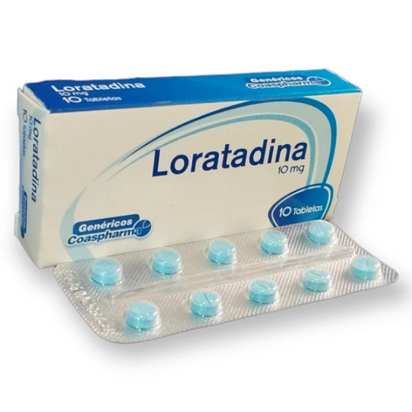Imagen de LORATADINA 10MG CJ *10 TABS