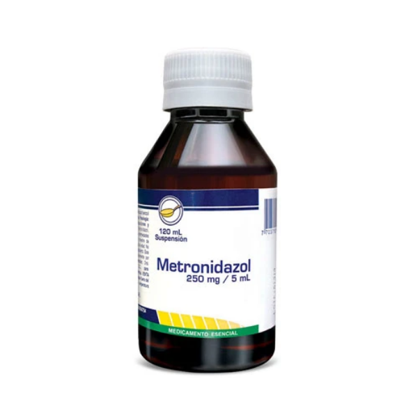 Imagen de METRONIDAZOL SUSP FCOx120ML