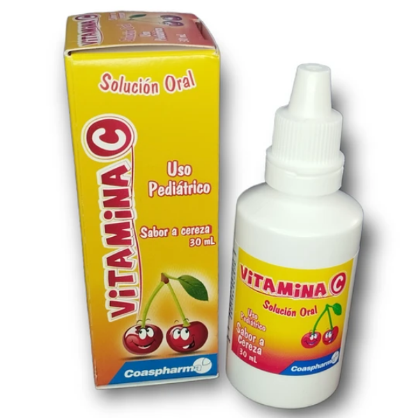 Imagen de VITAMINA C (SABOR CEREZA)*30 ML