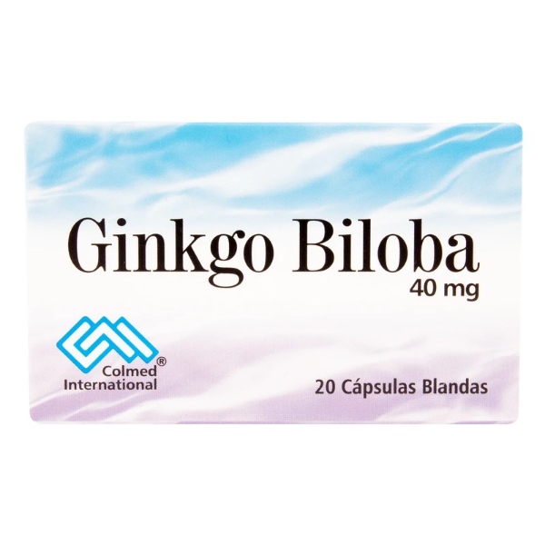 Imagen de GINKGO BILOBA 40MG*20CAP