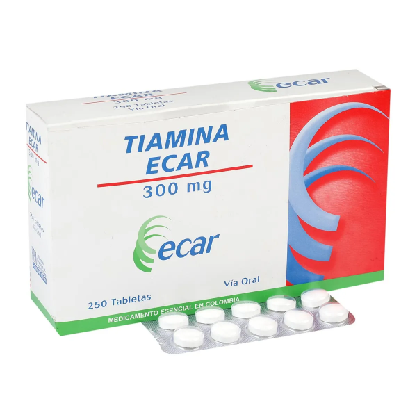 Imagen de TIAMINA*300 MG*250 TABLETAS