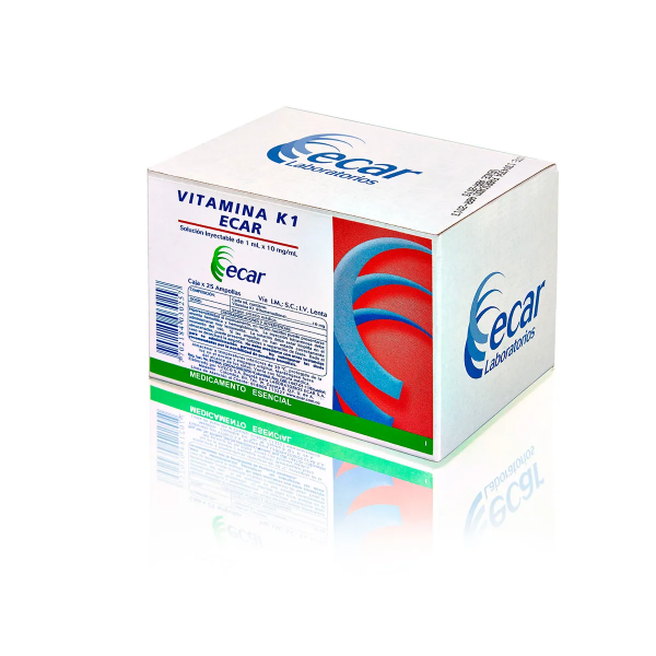 Imagen de VITAMINA K1 CJ*25 AMP
