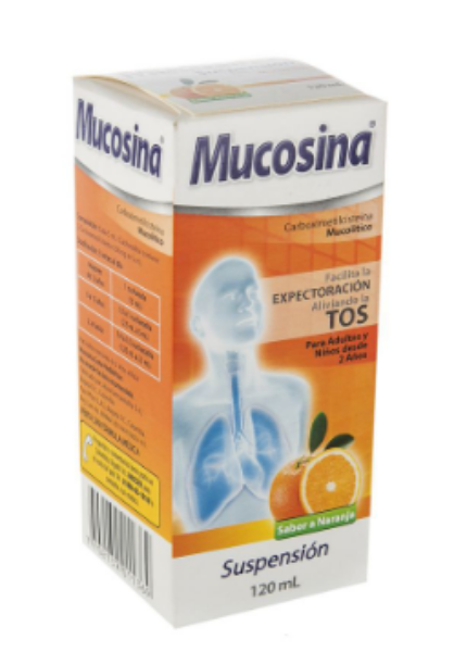 Imagen de MUCOSINA*120ML (Carboximetilcisteina)