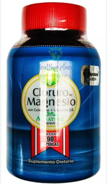 Imagen de CLORURO DE MAGNESIO FCO*90 CAPS