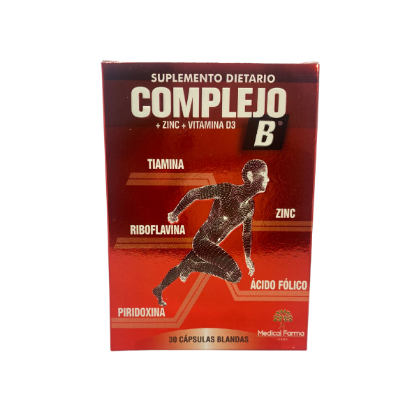 Imagen de COMPLEJO B CJ*30 CAPS