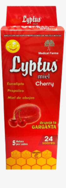 Imagen de LYPTUS SABOR CHERRY * 24 SOBRES