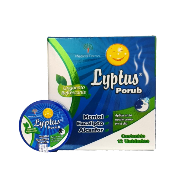 Imagen de LYPTUS PORUB CAJA * 12 POMOS