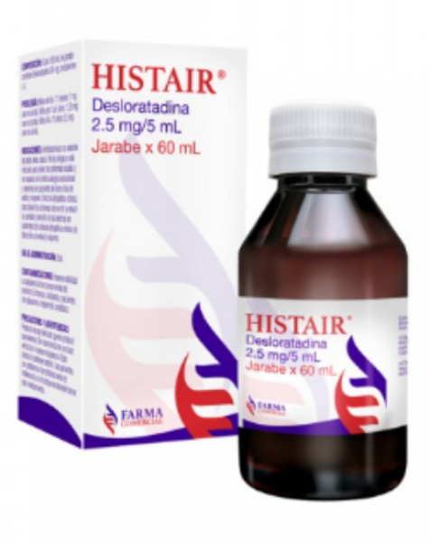 Imagen de HISTAIR (DESLORATADINA) JBE FCO*60 ML