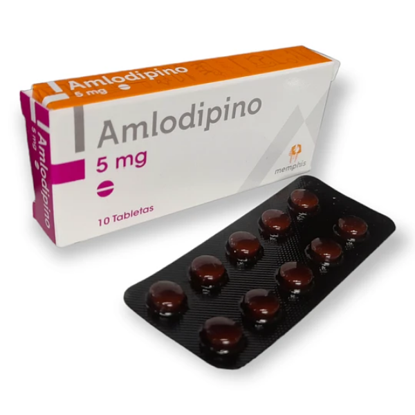 Imagen de AMLODIPINO 5MG CAJA*10 TABS