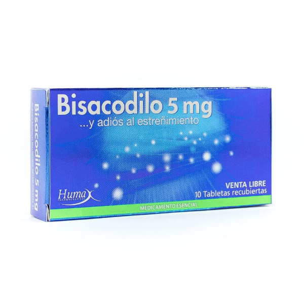 Imagen de BISACODILO 5MG CAJA*10 TABS