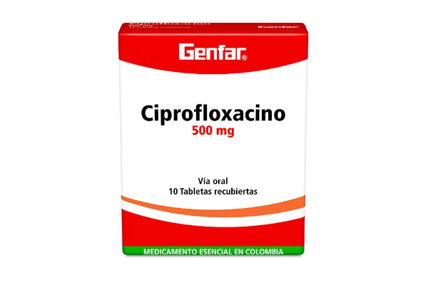 Imagen de CIPROFLOXACINO 500Mg*10 TAB