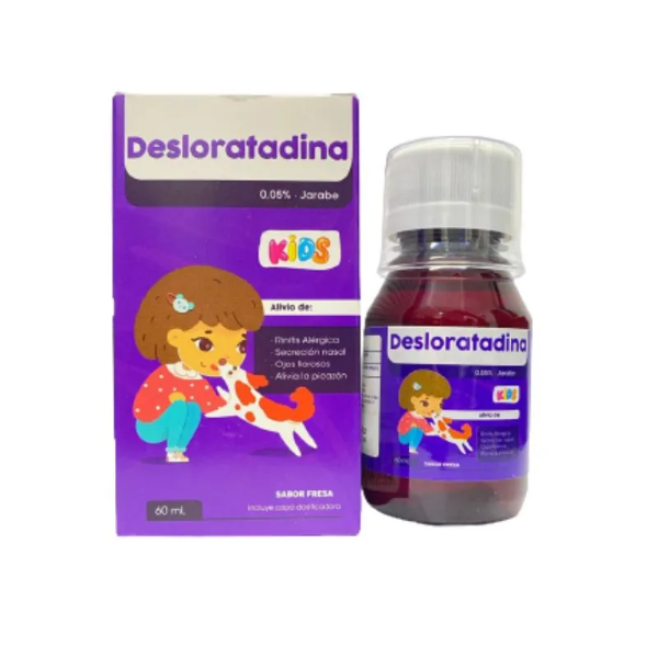 Imagen de DESLORATADINA 0,05% JARABE *60ML