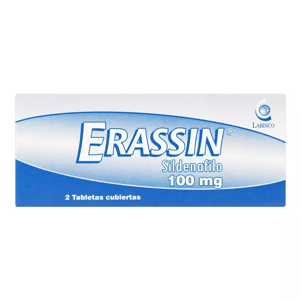Imagen de ERASSIN 100Mg*2 TBS