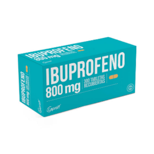 Imagen de IBUPROFENO 800 MG*300 TABLETAS