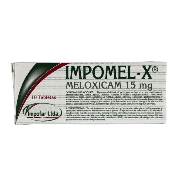 Imagen de IMPOMEL-X Cj*10 TABS