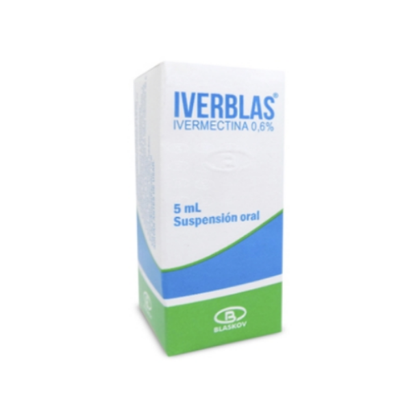 Imagen de IVERBLAS 0.6% SUSP (IVERMECTINA) GOTERO * 5ML
