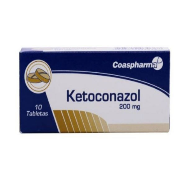 Imagen de KETOCONAZOL 200 MG CAJA*10 TABLETAS