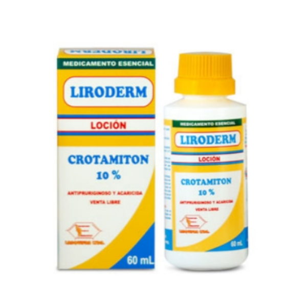 Imagen de LIRODERM LOCION*60 ML (CROTAMITON 10%)