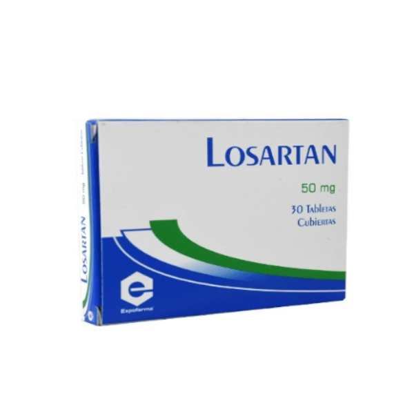 Imagen de LOSARTAN 50 MG CJA*30 TAB