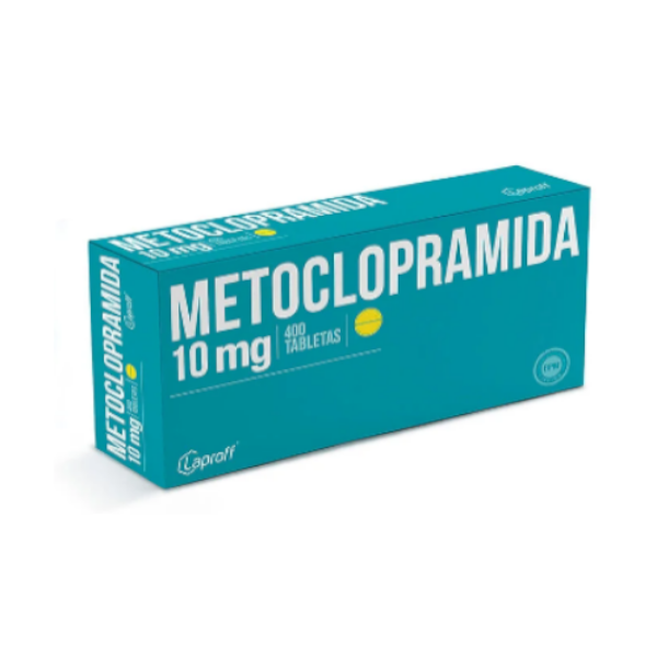 Imagen de METOCLOPRAMIDA 10MG CJ*400TAB