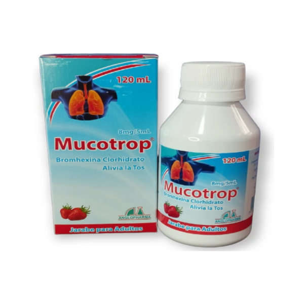 Imagen de MUCOTROP ADULTO ( BROMHEXINA)*120 ML