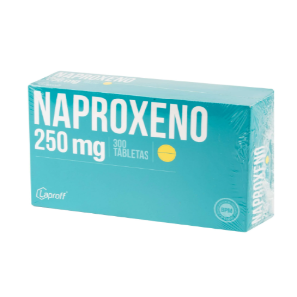 Imagen de NAPROXENO 250 MG CJ*300TAB