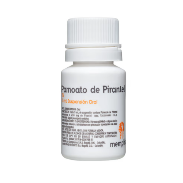 Imagen de PAMOATO DE PIRANTEL 5% SUSP*15ML