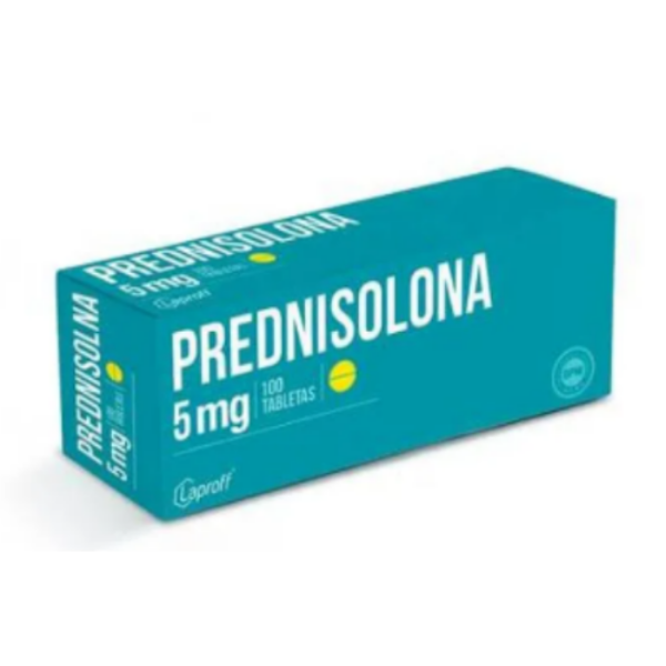 Imagen de PREDNISOLONA 5 MG*100 TABLETAS