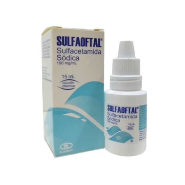 Imagen de SULFAOFTAL 100MG/ML (SULFACETAMIDA)*15ML