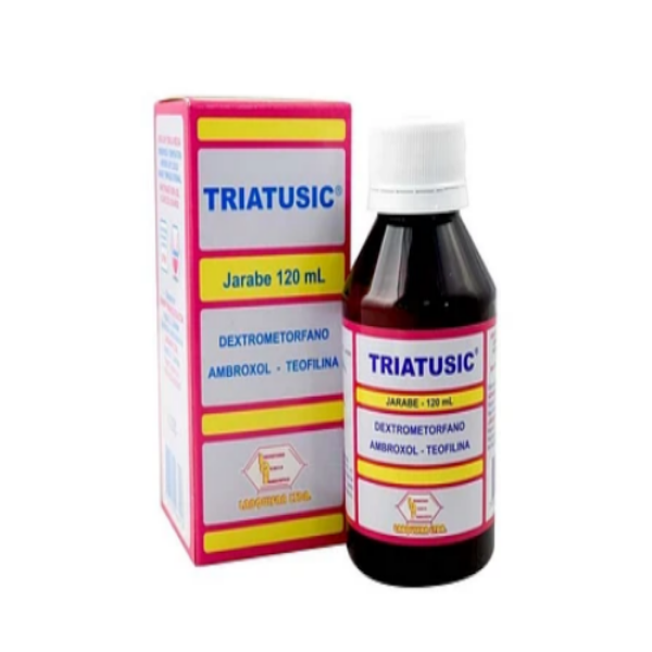 Imagen de TRIATUSIC JBE 120 ML ( DEXTROMETORFANO-AMBROXOL-TEOFILINA)