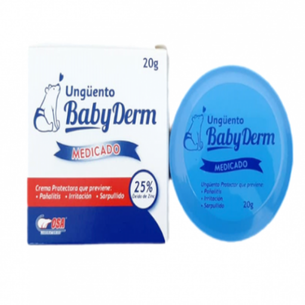Imagen de UNGUENTO BABYDERM MEDICADO *20GR