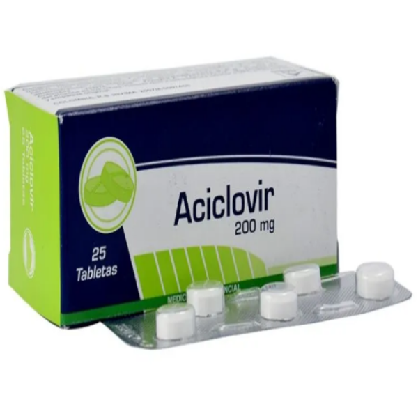 Imagen de ACICLOVIR 200MG CAJA*25 TABS