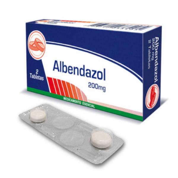 Imagen de ALBENDAZOL 200 MG*2 TABS