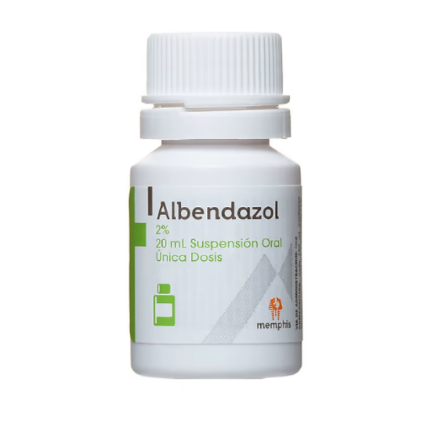 Imagen de ALBENDAZOL SUSP*20ML Memphis