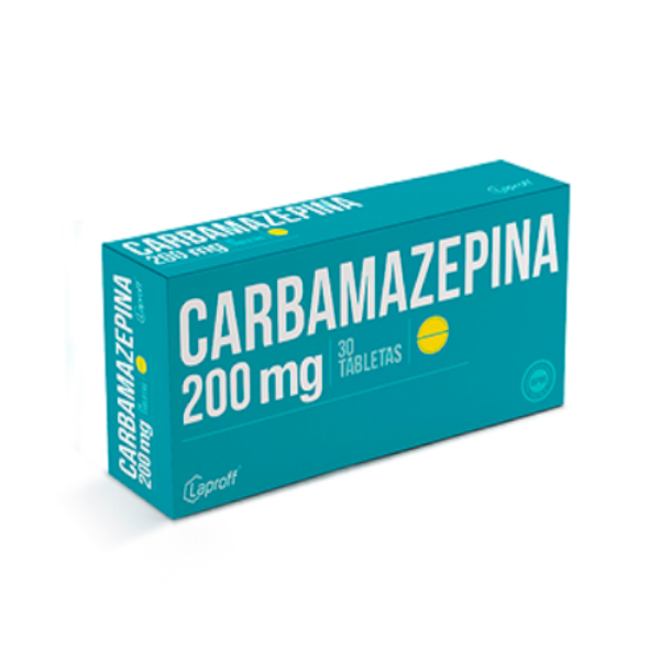 Imagen de CARBAMAZEPINA 200 MG CJ*30 TAB