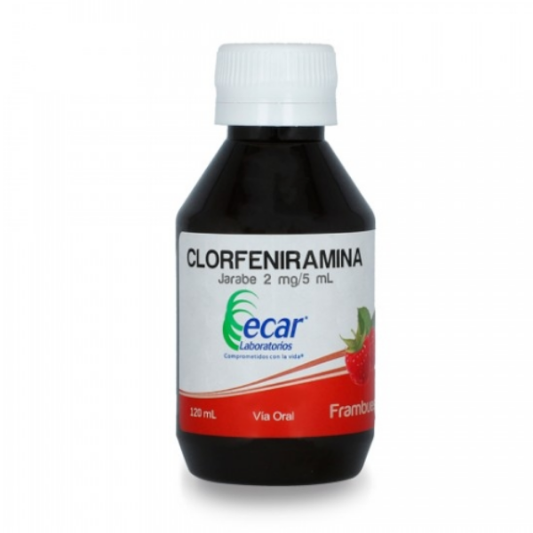 Imagen de CLORFENIRAMINA 2MG/5ML FCO* 120ML
