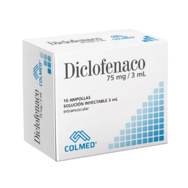 Imagen de DICLOFENACO  CJ *10AMP Colmed