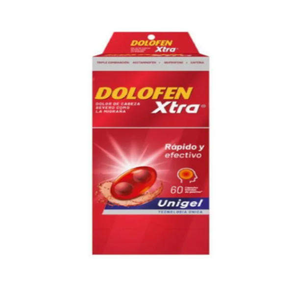 Imagen de DOLOFEN XTRA 400/250/65 MG CJ*60CAP