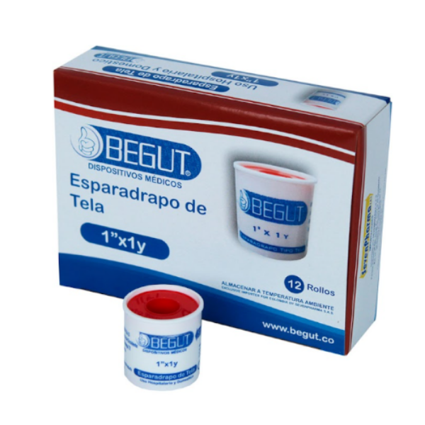 Imagen de ESPARADRAPO TELA 1*1 (*12UND)