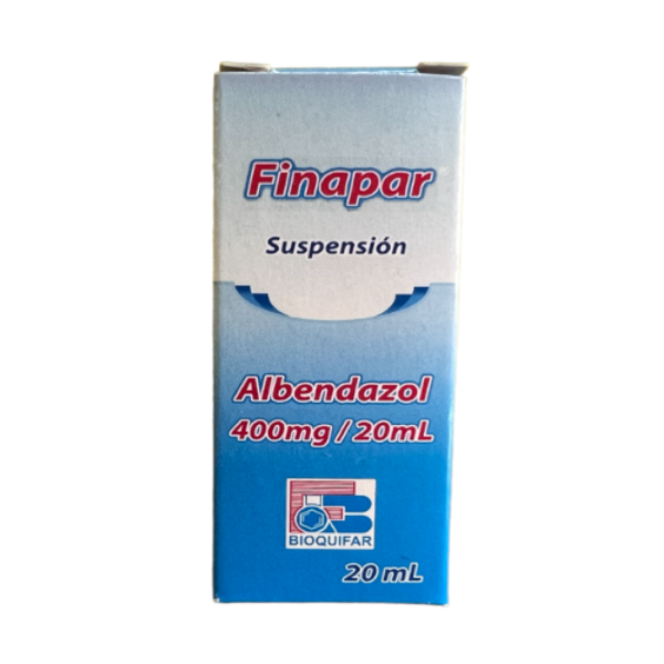 Imagen de FINAPAR SUSP 400Mg/20Ml FCO*20ML  Bioquífar